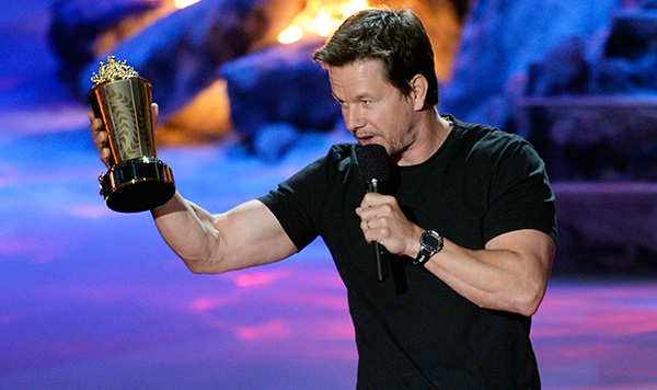 3. Mark Wahlberg accepted the Generation Award, and dropped a ton of F-bombs during his speech. According to Mark, the award means "this is the you're too f*****g old to come back award."